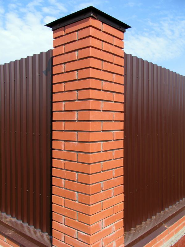 Brick Fence Installation in Norwalk, CT