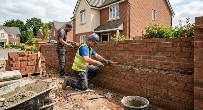 Brick Wall Construction in West Hartford, CT