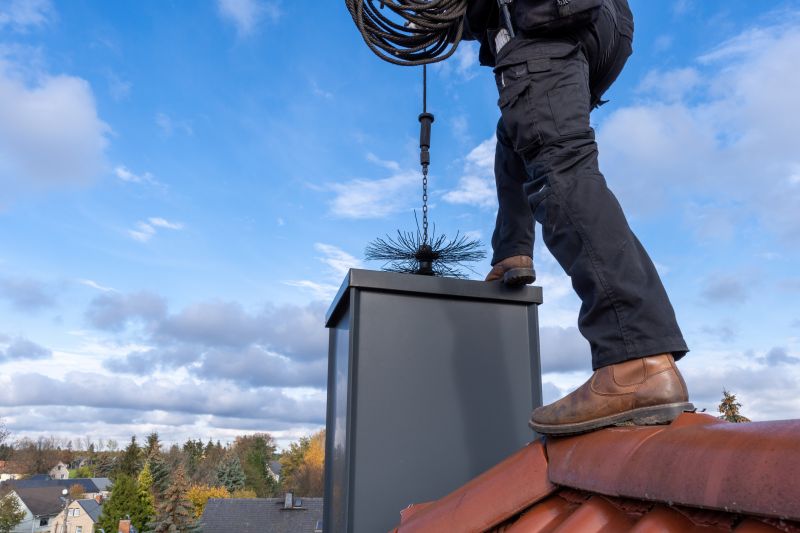 Products For Chimney Cleanings in use